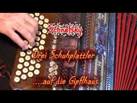 Drei Schuhplattler - Schnefsky