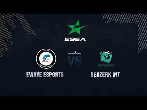 Spitzenspiel! Berzerk vs. e-WAVE ESEA German Open