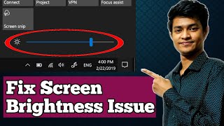 How To Fix Screen Brightness Won