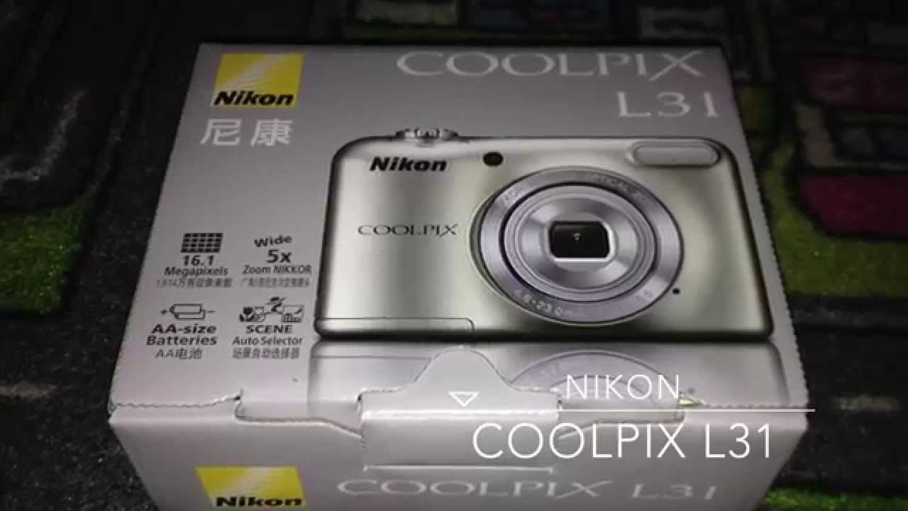Цифровой фотоаппарат Nikon Coolpix L31, красный