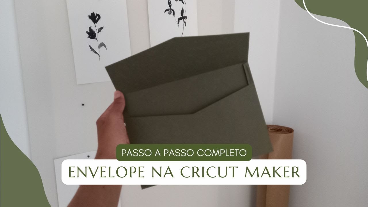 CRIANDO ENVELOPE DO ZERO NA CRICUT MAKER: Designer Space