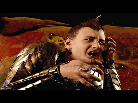 God of War 5 Ragnarok - Atreus Transformation After He Finds Out Kratos Will Die Scene (4K 60FPS)