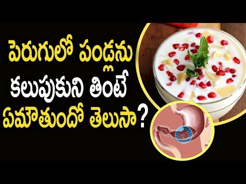 Curd Fruits Mix Health Benefits || పెరుగులో పండ్లను కలుపుకుని తింటే ఏమౌతుందో తెలుసా..?
