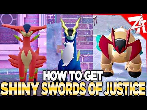 How to Get Shiny Swords of Justice in Pokemon Legends Z-A Mega Dimension