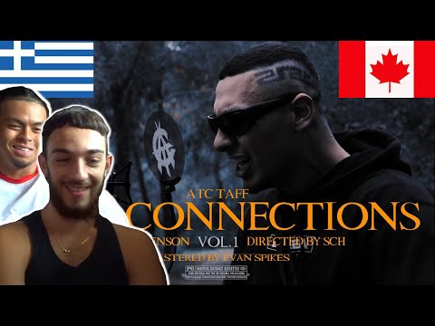 CANADIANS REACT TO GREEK RAP - ATC Taff - REAL CONNECTIONS Vol.1 | Official Episode 4K