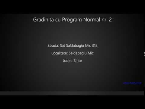 Gradinita cu Program Normal nr. 2 Saldabagiu Mic