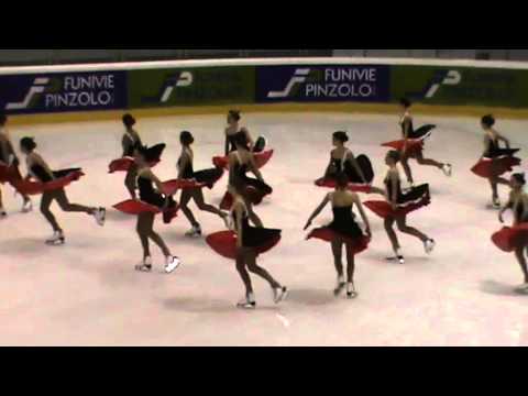 Campionati Italiani Pattinaggio Sincronizzato - Advanced Novice - Pinzolo 2013