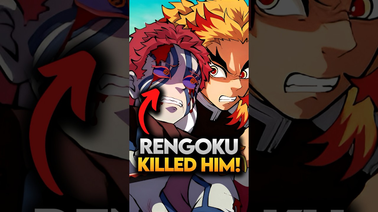 What If Rengoku has killed Akaza? Demon Slayer Explained #demonslayer #shorts