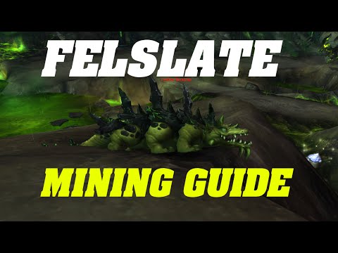 [NERFED] Legion: Goldfarming | 500 - 800 Felslate Per Hour | Mining |