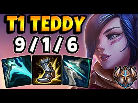 T1 Teddy XAYAH vs SAMIRA [ ADC ] Patch 11.3 Korea Challenger ✅