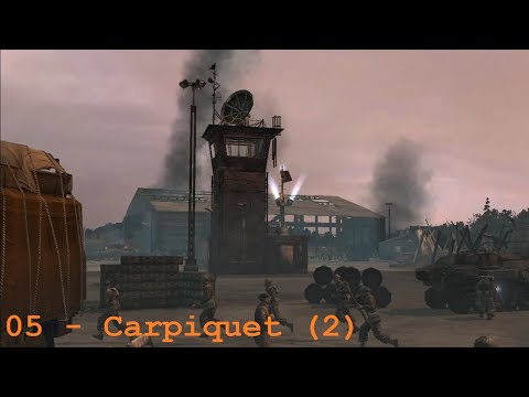 Company of Heroes - Europe at War Mod - Liberation of Caen Mission 5 - Carpiquet Airfield (2)