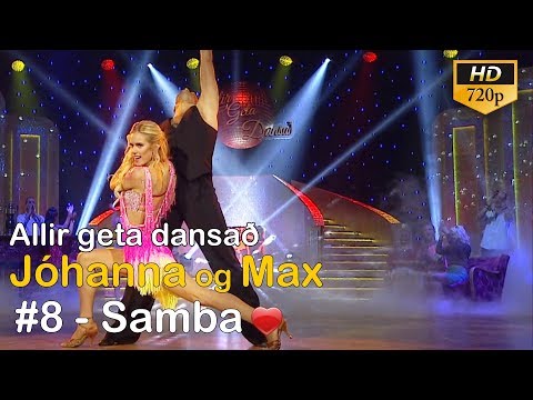 Jóhanna og Max - Samba - Allir geta dansað - Úrslit(finale)