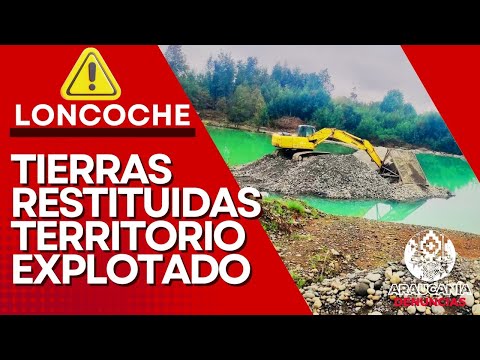 📢 LONCOCHE: TIERRAS RESTITUIDAS, TERRITORIO EXPLOTADO‼️