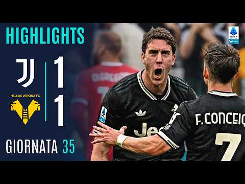 Video Juventus-Verona 1-1: gol e highlights