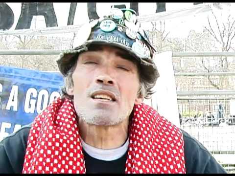 Recharged Magazine - Unseen Brian Haw Interview