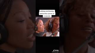 Whitney Houston &amp; Brandy - Impossible (behind the scenes of cindirella movie)