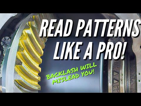 How To Read A Differential Gear Pattern: A Beginner's Guide. ( Gear Tooth Contact Pattern )