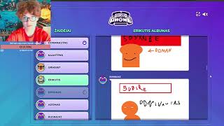 Domanautas miršta stream metu