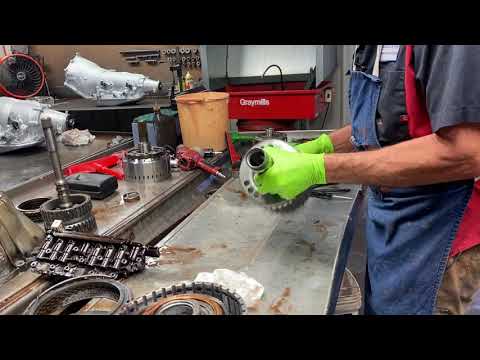 Building a 6L90e... Bushing replacement is very important let's show you how it's done.