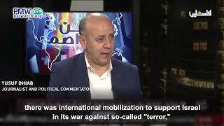 Yusuf Dhiab denying Oct 7 atrocities
