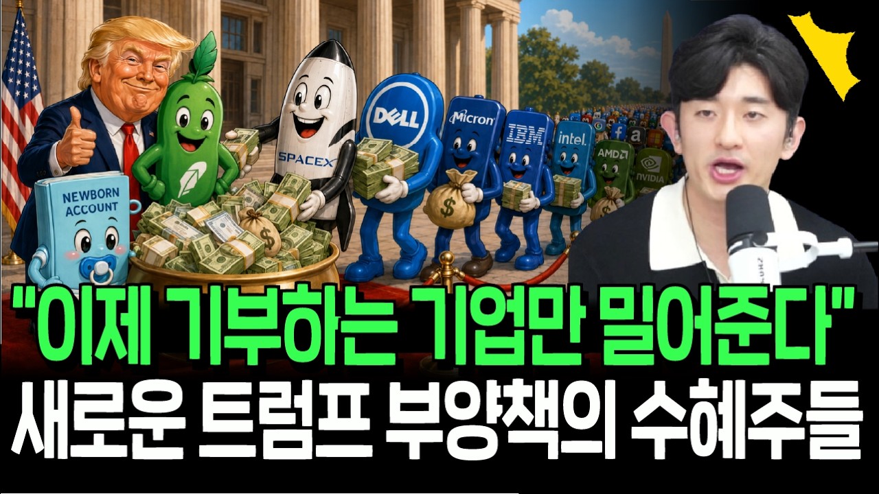트럼프 계좌에 기부해야 밀어준다? 지금부터 주목해야 할 주식들의 공통점