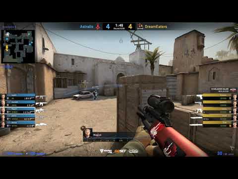 Astralis magisk anti-eco ACE vs DreamEaters Dust 2 Berlin Major 2019