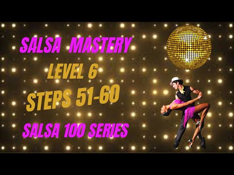 Salsa Level-6. Learn 20 Intermediate Level Salsa steps. Learn how to Salsa like a  Pro. PART 6 OF 10