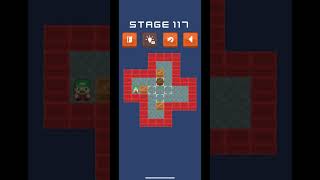 Sokoban Push Puzzle - Stage 117