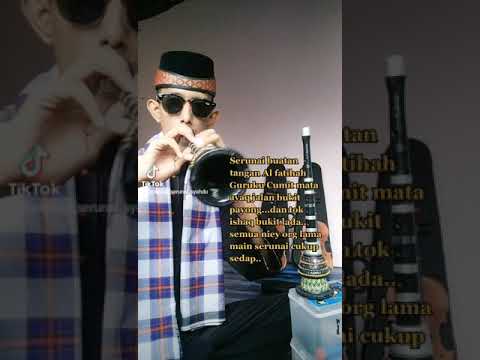 Gendang Silat Kedah-Test Serunai lama tak main siap pakai baju hitam miming