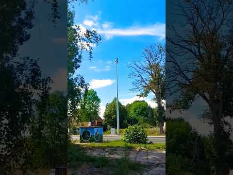 Erster Probealarm der neuen Sirene in Loburg (+FME)