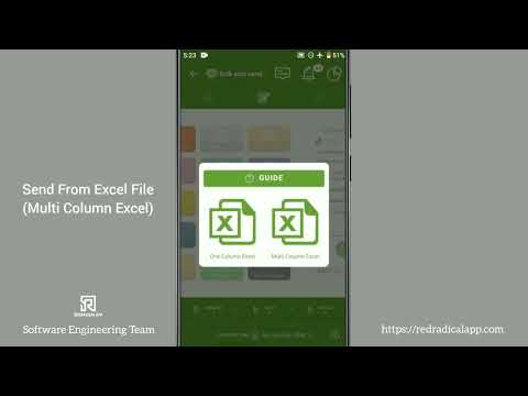 Bulk sms sender Excel,Text...