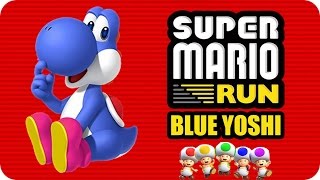 Super Mario Run | Episode 28 - Secret Character Blue Yoshi