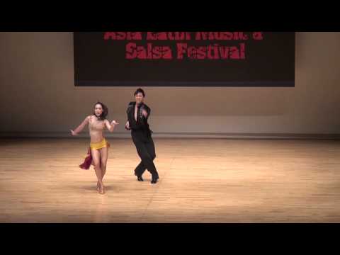 2013Asia Latin Music & Salsa Festival Korea open salsa championships  Douglas& Dawn ( 더글라스 & 던)
