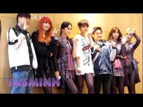 Rania + Ladies Code + Purplay @ M! Countdown (130319) Backstage - 직캠