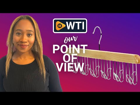 HangerWorld Wooden Belt Hangers - WTI product video review
