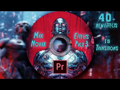40 NEW EFFECTS & 40 NEW ANIMATIONS !! Adobe Premiere Pro / After Effects Max Novak Preset Pack 3.0