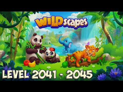 Wildscapes level 2041 - 2045 HD