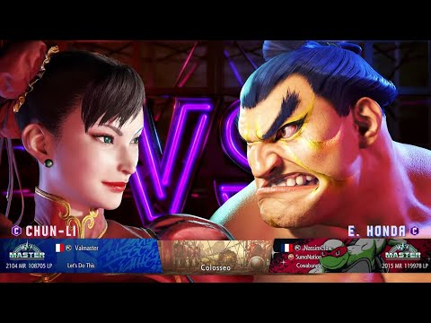 Valmaster (Chun) vs. Nassim-Claw(E Honda) - ICFC SF6 Tournament EU: Fall 2023 - Week 1 Grand Finals