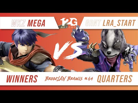 BrookLAN Brawls 64 - WKZ | Mega (Ike) v. GRNT | LRA_START (Wolf) - Winners Quarters