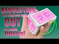 THE REVOLUTION CUT a deck with one hand - magic trick tutorial