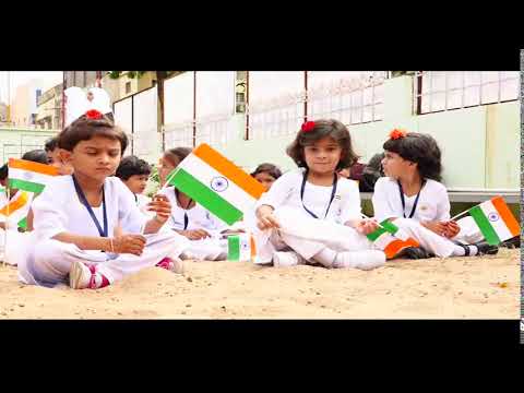 Raahila and Sumayyah at Noble Kids School Independence Day Proddatur