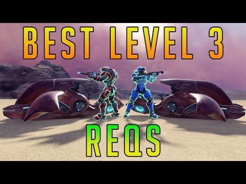 Halo 5 Warzone Best REQs Series - Recommended Level 3 REQs to Use