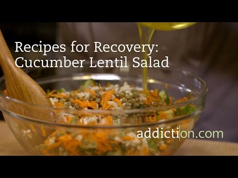 Recipes for Recovery: Cucumber Lentil Salad
