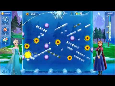 Frozen Free Fall: Icy Shot Level 205 - NO BOOSTERS ☃☃☃