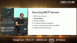 Securing MCP Servers by Daniel Garnier Moiroux