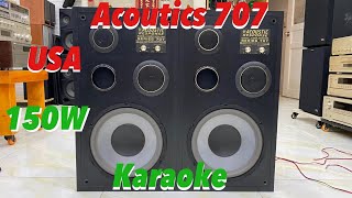 Video thumbnail for (Đã bán)Loa Acoutics 707 USA, 3 way bass 30cm.Monitor tiếng sáng, karaoke tuyệt đỉnh.Lh 0834563852 by vinhthanhaudio