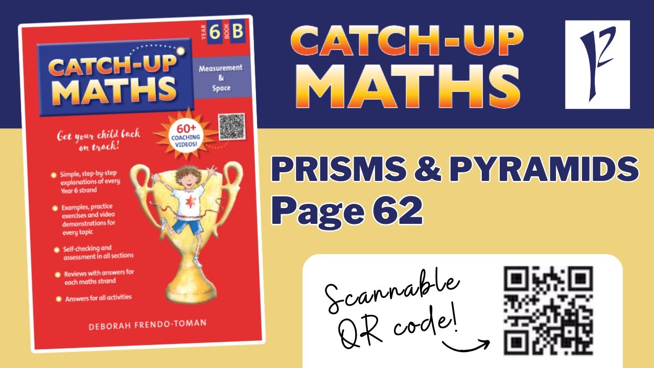 [QR CODE] Learn more about Catch-Up Maths 6B!