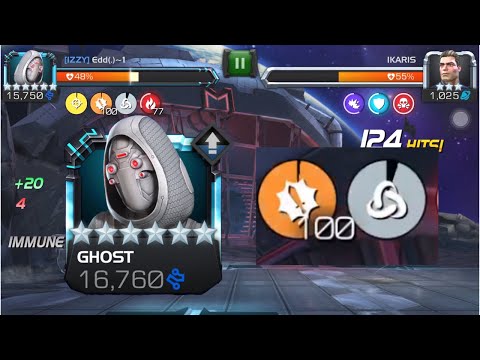 6 Star Rank 3 Ghost with 100 Passive Furies | Marvel Contest of Champions