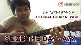 Download lagu Tutorial gitar pemula Rhytmn (Ritem) Seize the day - Avenged Sevenfold mp3
