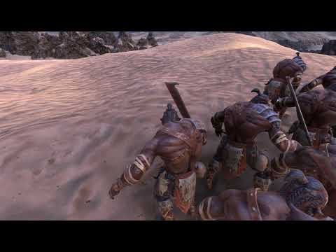 4000 Skeleton Warrior and Orc vs  Wild Man